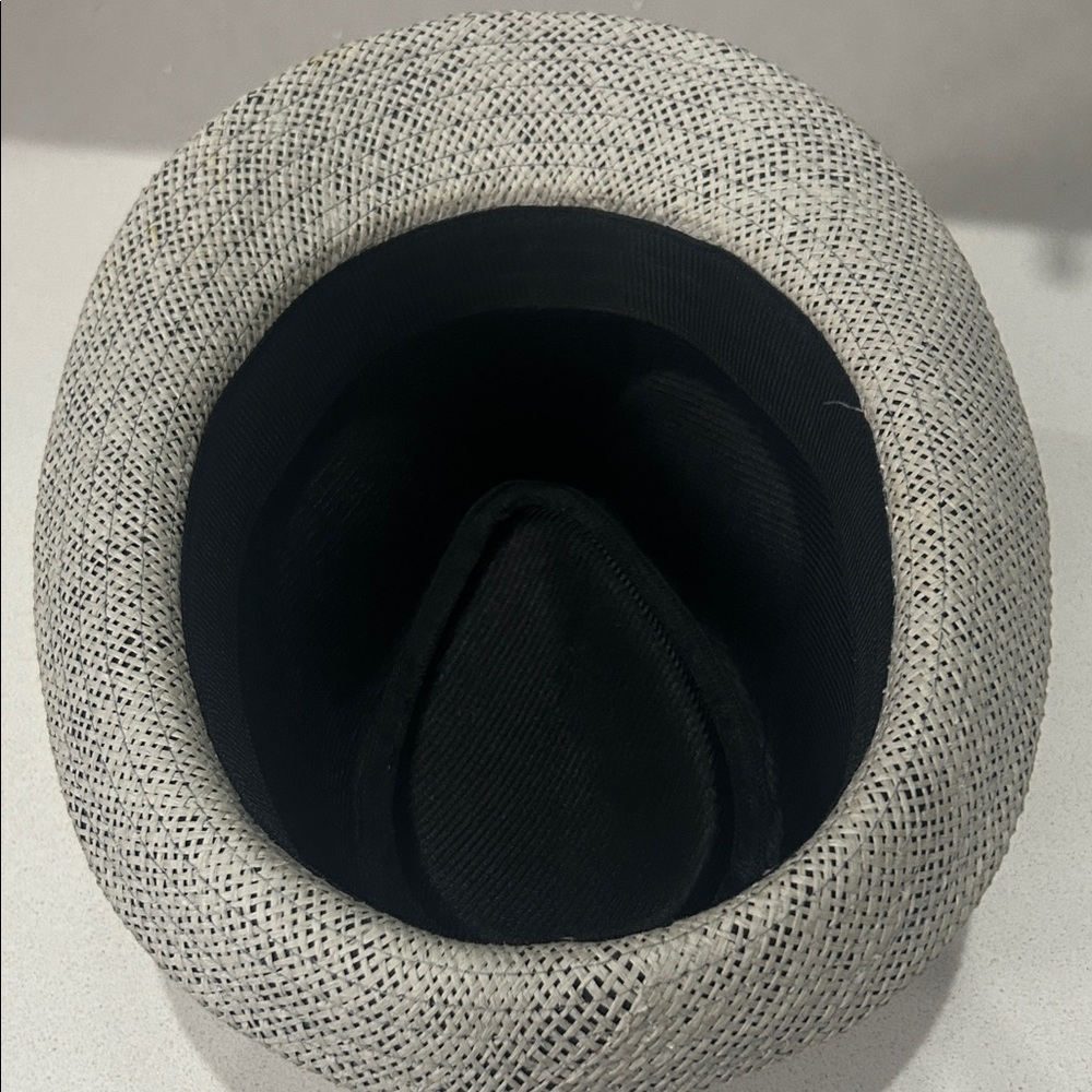 Limited Edition Astros Gray Fedora with Striped Band - Picture 4 of 4